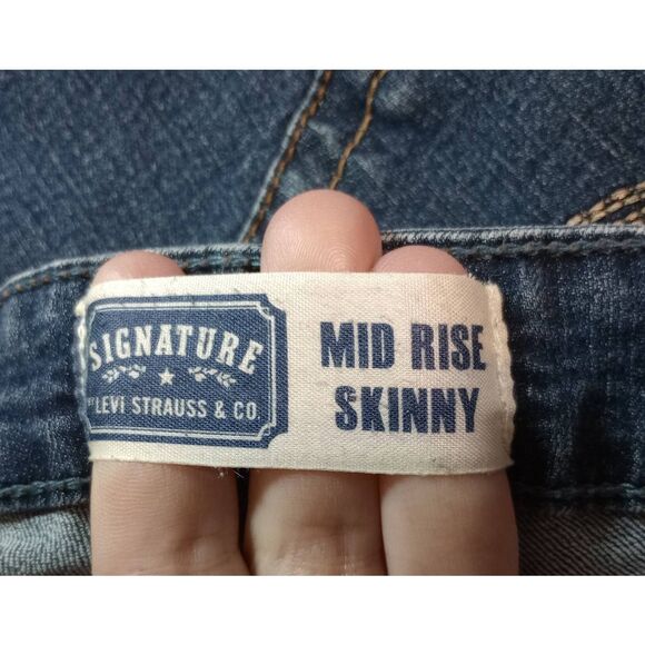 Levi's Jeans Ladies 12 Mid Rise Skinny - Picture 5 of 7